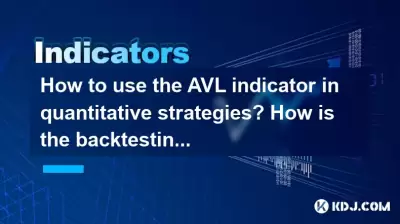 定量的戦略でAVLインジケーターを使用する方法は？バックテスト効果はどうですか？ ​​