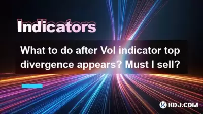 Was ist zu tun, nachdem der vol -Indikator die obere Divergenz erscheint? Muss ich verkaufen?