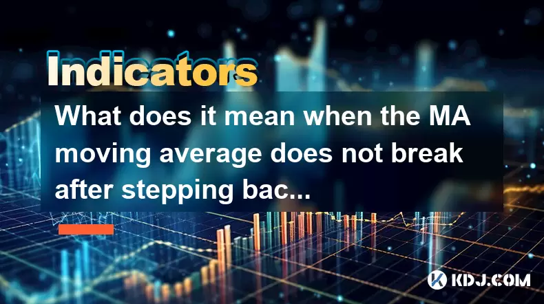 What does it mean when the MA moving average does not break after stepping back? Is the signal for adding positions reliable? What does it mean when the MA moving average does not break after stepping back? Is the signal for adding positions reliable?