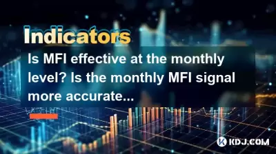 Is MFI effective at the monthly level? Is the monthly MFI signal more accurate? Is MFI effective at the monthly level? Is the monthly MFI signal more accurate?