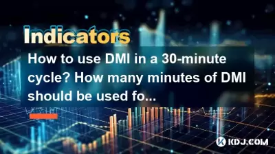 Wie benutze ich DMI in einem 30-minütigen Zyklus? Wie viele Minuten DMI sollten für den kurzfristigen Handel verwendet werden?