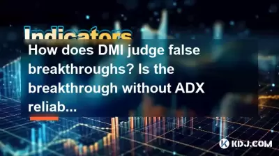 DMI如何判斷虛假突破?沒有ADX可靠的突破嗎? DMI如何判斷虛假突破?沒有ADX可靠的突破嗎?