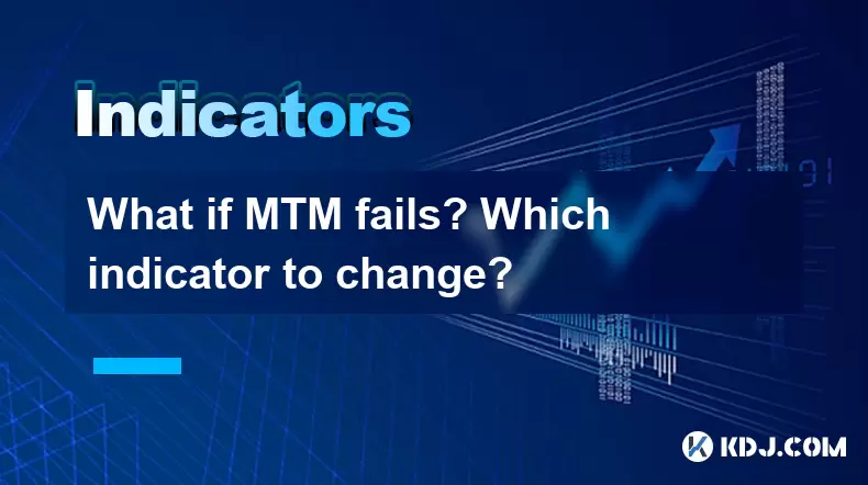 Et si MTM échoue? Quel indicateur changer? Et si MTM échoue? Quel indicateur changer?