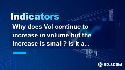 Volが量が増加し続けるのに、なぜ増加は小さいのですか?それは出荷のシグナルですか? Volが量が増加し続けるのに、なぜ増加は小さいのですか?それは出荷のシグナルですか?