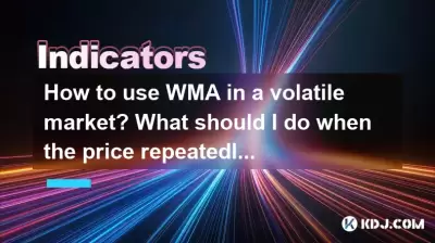 휘발성 시장에서 WMA를 사용하는 방법은 무엇입니까? 가격이 WMA 라인을 반복적으로 건너면 어떻게해야합니까?