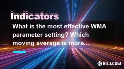 最も効果的なWMAパラメーター設定は何ですか?短期取引により、どの移動平均がより正確ですか? 最も効果的なWMAパラメーター設定は何ですか?短期取引により、どの移動平均がより正確ですか?