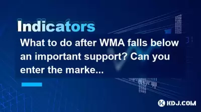 WMA低于重要的支持之后该怎么办?当价格反弹到WMA压力水平时,您可以进入市场吗? WMA低于重要的支持之后该怎么办?当价格反弹到WMA压力水平时,您可以进入市场吗?