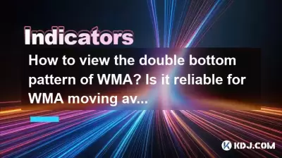 如何查看WMA的雙底模式？ WMA移動平均線以形成底部支持是否可靠？