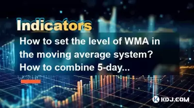 移動平均システムでWMAのレベルを設定する方法は？ 5日/10日/20日間のWMAを組み合わせる方法は？