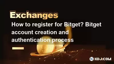 How to register for Bitget? Bitget account creation and authentication process