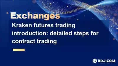 Kraken futures trading introduction: detailed steps for contract trading