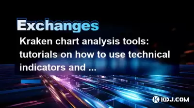 Kraken -Diagramm -Analyse -Tools: Tutorials zur Verwendung technischer Indikatoren und Zeichnungsfunktionen