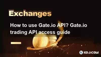 How to use Gate.io API? Gate.io trading API access guide