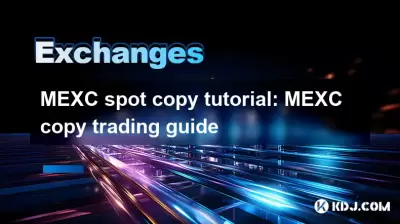 MEXC spot copy tutorial: MEXC copy trading guide