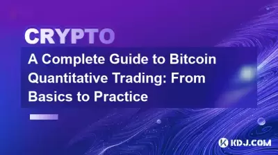 Un guide complet du trading quantitatif Bitcoin: des bases à la pratique