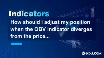 obvインジケーターが価格から分岐した場合、どのように自分の位置を調整する必要がありますか? obvインジケーターが価格から分岐した場合、どのように自分の位置を調整する必要がありますか?