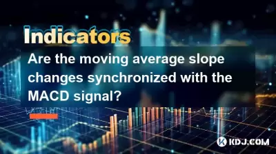 Les changements de pente moyenne mobile sont-ils synchronisés avec le signal MACD? Les changements de pente moyenne mobile sont-ils synchronisés avec le signal MACD?