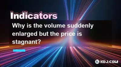 왜 볼륨이 갑자기 확대되었지만 가격이 정체됩니까?