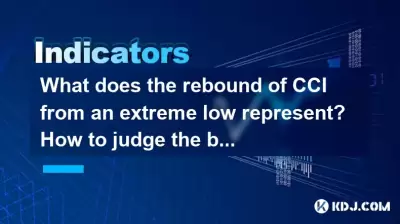 What does the rebound of CCI from an extreme low represent? How to judge the buying point after breaking through -100? What does the rebound of CCI from an extreme low represent? How to judge the buying point after breaking through -100?