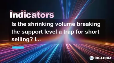 수축 볼륨이 지원 수준을 짧게 파괴하고 짧은 판매를위한 트랩입니까? 효과적인 휴식입니까 아니면 잘못된 혁신입니까?