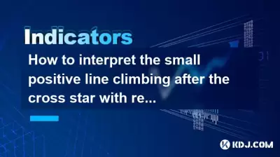 Wie kann man das kleine positive Linienklettern nach dem Kreuzstern mit reduziertem Volumen interpretieren? Testen die Hauptkraft den Verkaufsdruck?