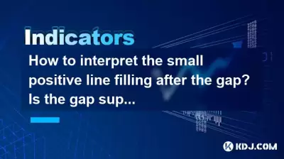 如何解释差距后的小正线填充？差距支持有效吗？