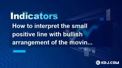 How to interpret the small positive line with bullish arrangement of the moving average to push up? Is the main rising wave starting signal? How to interpret the small positive line with bullish arrangement of the moving average to push up? Is the main rising wave starting signal?