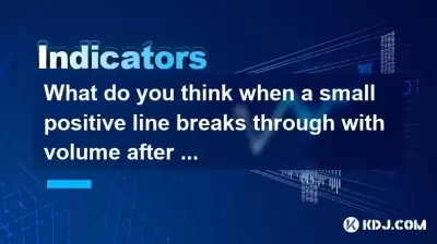 Was denkst du, wenn eine kleine positive Linie nach einer langen Zeit des seitlichen Handels mit Volumen durchbricht? Hat die Hauptkraft die Wäsche beendet?