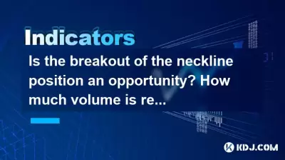 ネックラインの位置のブレイクアウトは機会ですか?どれくらいの量が必要ですか? ネックラインの位置のブレイクアウトは機会ですか?どれくらいの量が必要ですか?