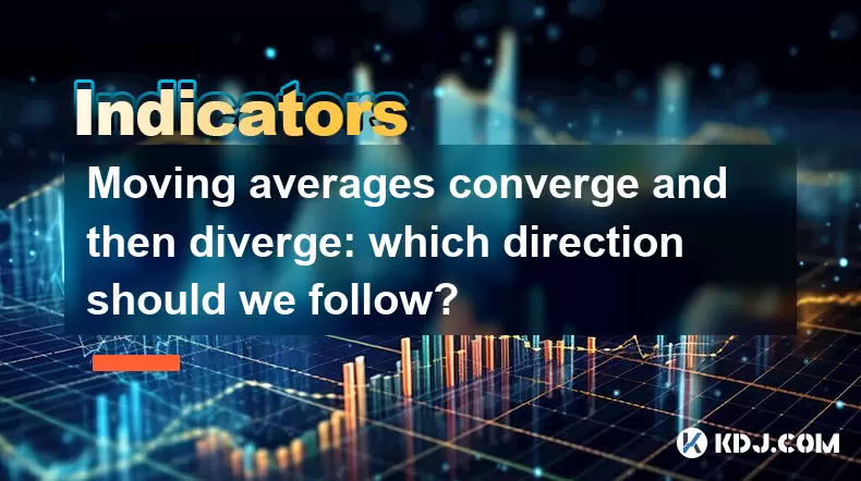Moving averages converge and then diverge: which direction should we follow? Moving averages converge and then diverge: which direction should we follow?