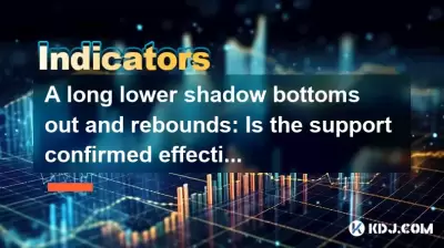 길고 낮은 그림자 바닥과 반등 : 지원이 효과적으로 확인됩니까?