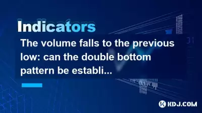 ボリュームは前の低値に落ちます。二重底パターンを確立できますか? ボリュームは前の低値に落ちます。二重底パターンを確立できますか?