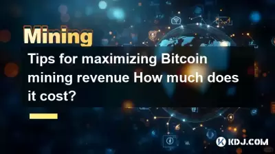 最大化Bitcoin採礦收入的提示要花多少錢？