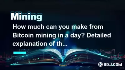 您一天可以從Bitcoin開採中賺多少錢?詳細說明計算能力與收入之間的關係 您一天可以從Bitcoin開採中賺多少錢?詳細說明計算能力與收入之間的關係