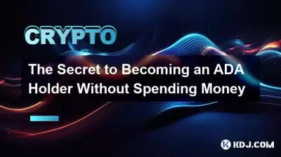 The Secret to Becoming an ADA Holder Without Spending Money