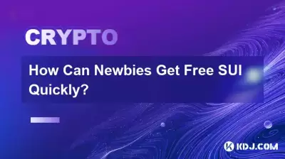How Can Newbies Get Free SUI Quickly?