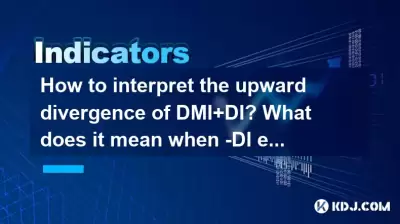 Wie kann man die Aufwärtsdivergenz von DMI+DI interpretieren? Was bedeutet es, wenn -di nach unten erweitert?