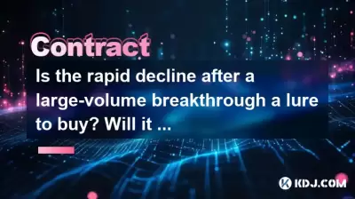 大批量突破之后的迅速下降？第二天会继续测试支持水平吗？