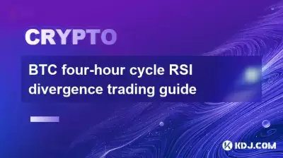 BTC Vier-Stunden-Zyklus-RSI-Divergenzhandelshandbuch