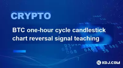 BTC Tableau du chandelier d'un cycle BTC Enseignement du signal d'inversion