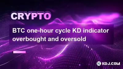 BTC Ein-Stunden-Zyklus KD-Indikator überkauft und überverkauft