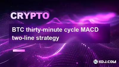 BTC Stratégie à deux lignes MACD à trente minutes BTC Stratégie à deux lignes MACD à trente minutes