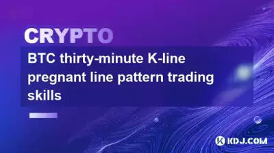 BTC trente minutes en K-line
