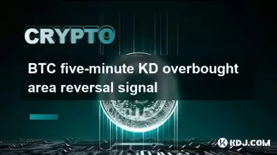 BTC Five Minute KD Overbought Area Inversal Signal BTC Five Minute KD Overbought Area Inversal Signal