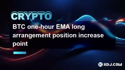 BTC einstündige EMA Long Arrangement Position Anstiegspunkt