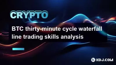 BTC 30-minütiger Zyklus Wasserfallleitungshandelskompetenzanalyse