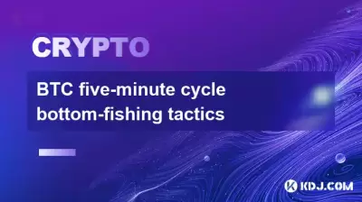 BTC Tactiques de pêche au fond de cinq minutes de cinq minutes