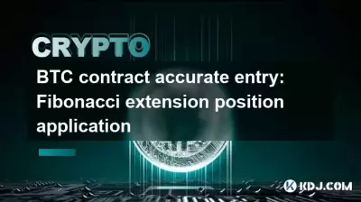 BTC -Vertrag Genauer Eintrag: Fibonacci -Verlängerungspositionanwendung