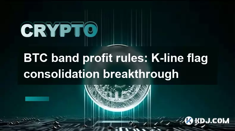 BTC樂隊利潤規則:K-Line Flag合併突破 BTC樂隊利潤規則:K-Line Flag合併突破