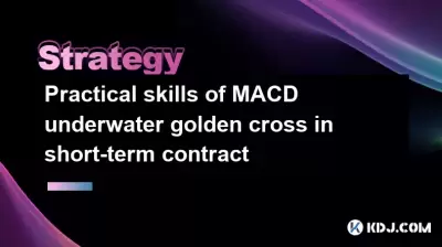 MACD水下黃金十字的實踐技能在短期合同中